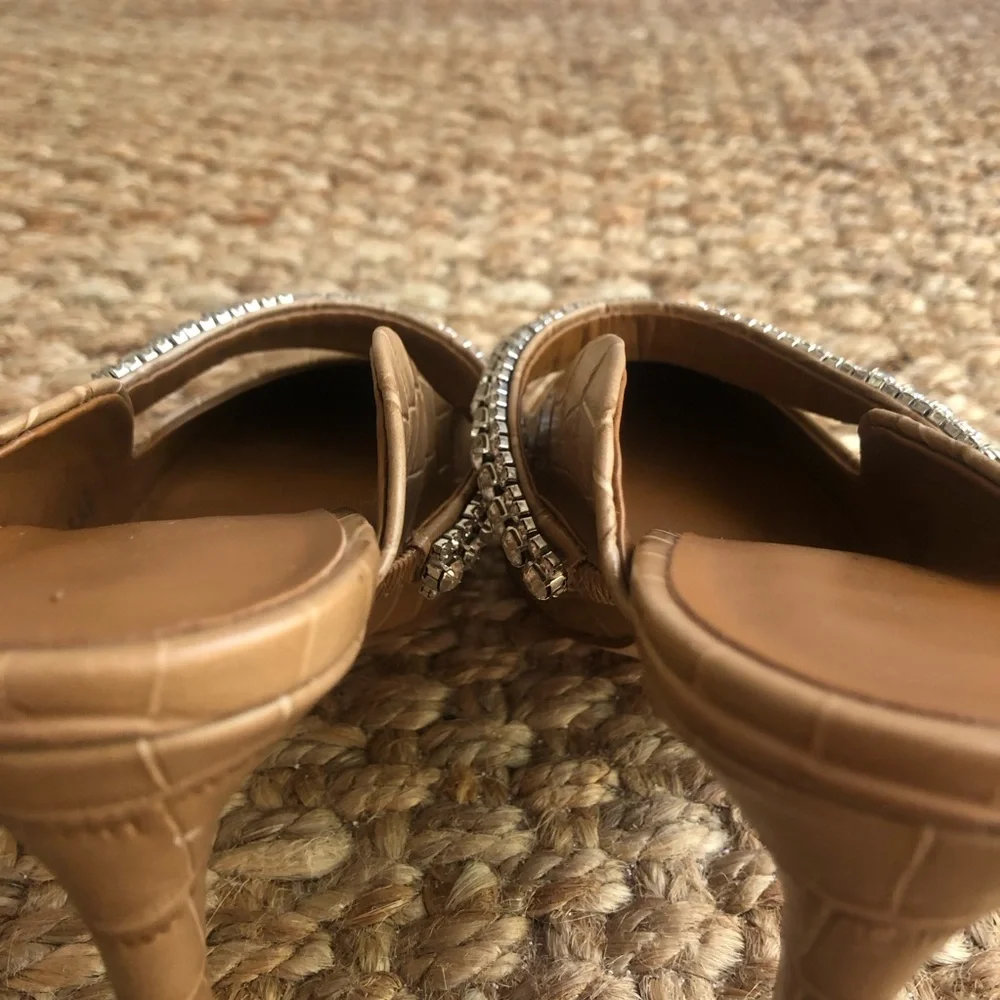 New: Kurt Geiger London Duke Jeweled Mule. Size 39 - Picture 6 of 14